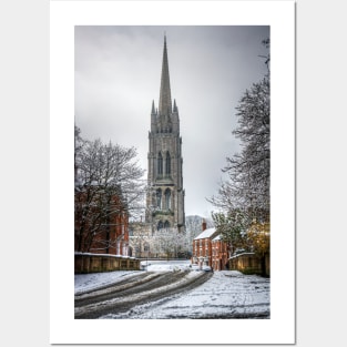 St James' Church, Louth, England Posters and Art